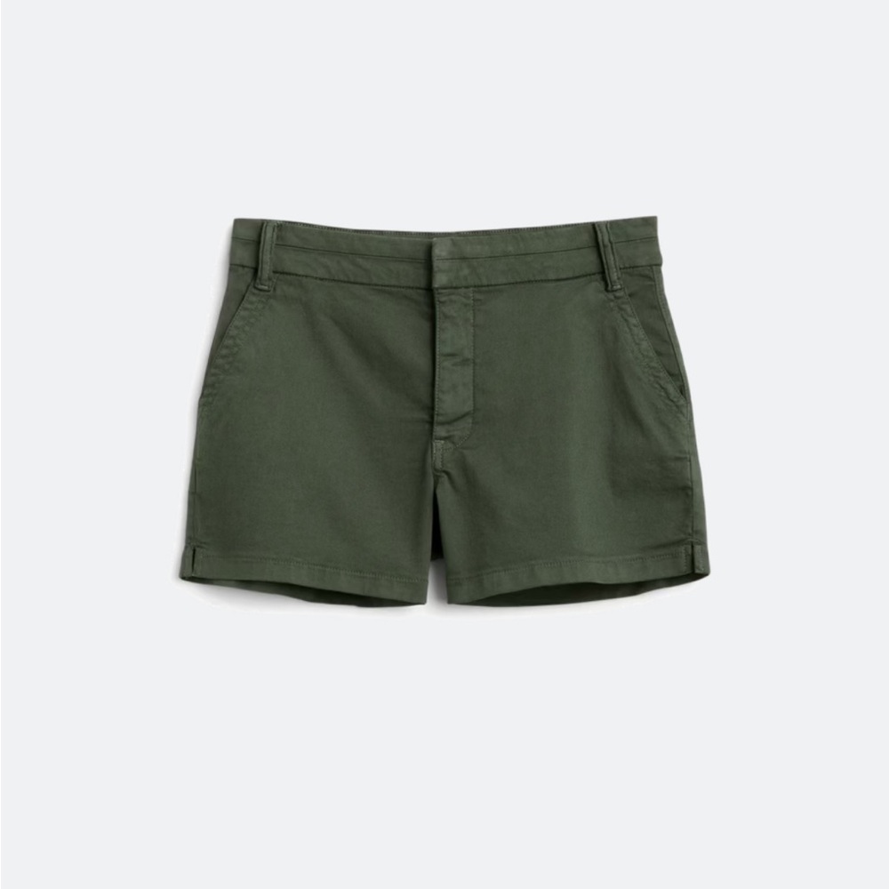STS Blue Green Bermuda Shorts Tailored Slim Fit